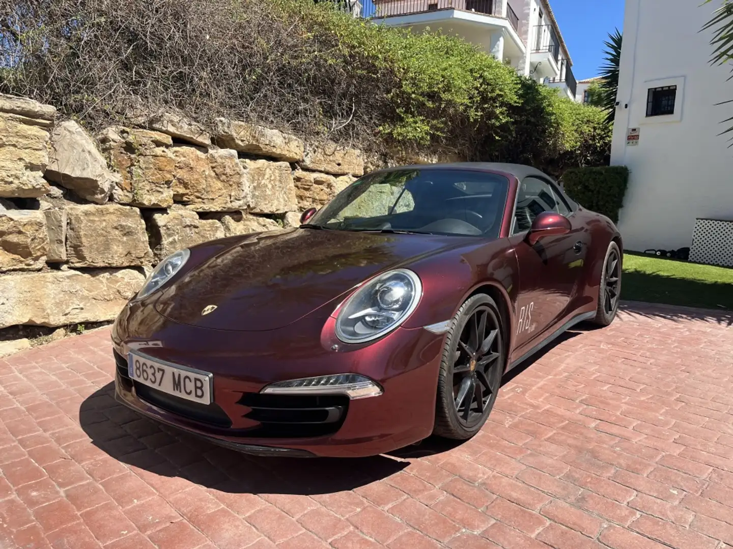 Porsche 991 Carrera 4S Cabriolet PDK Blanco - 1