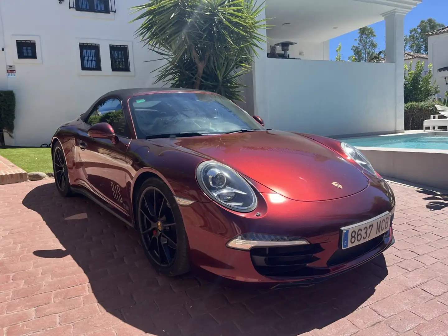 Porsche 991 Carrera 4S Cabriolet PDK Blanco - 2
