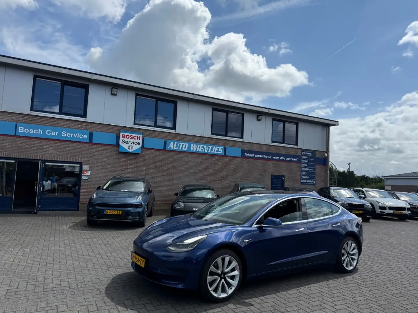 Tesla Model 3 Standard RWD Plus 60kWh | SOH 87% | Leer | Pano Blauw - 2
