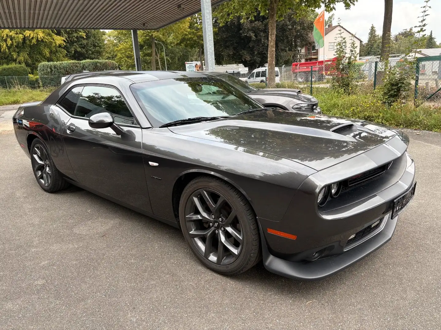 Dodge Challenger SCAT PACK Hellcat Cover 5.7 HEMI Gri - 1