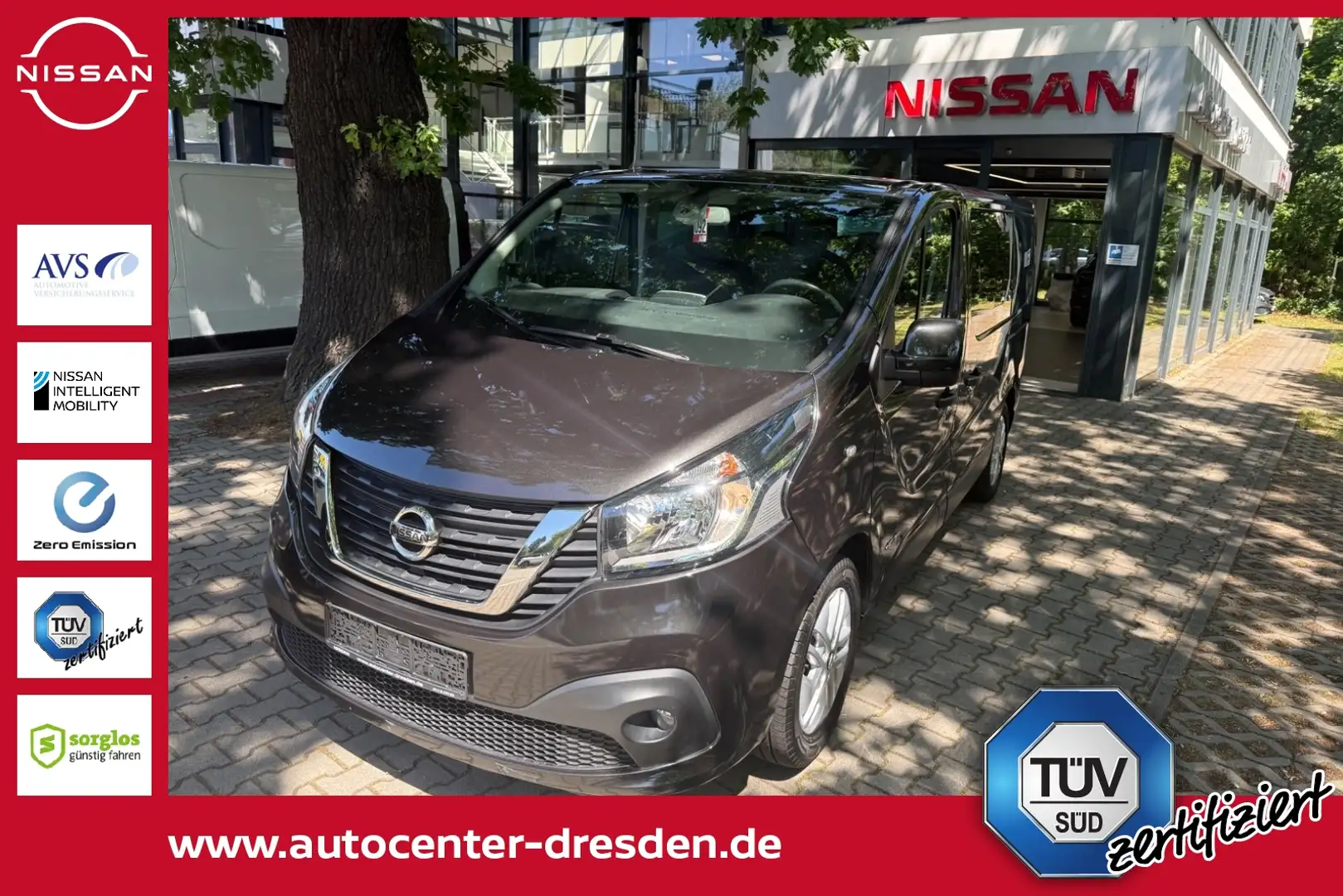 Nissan NV300 Kombi dCi 145 L1H1  2.7t PREMIUM +8-Sitze Zwart - 1