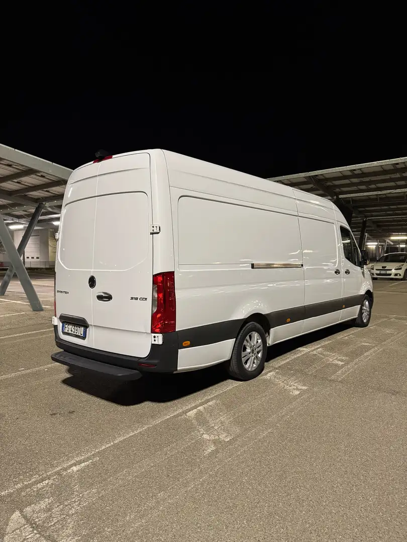 Mercedes-Benz Sprinter passo lingo-tetto alto Bianco - 2
