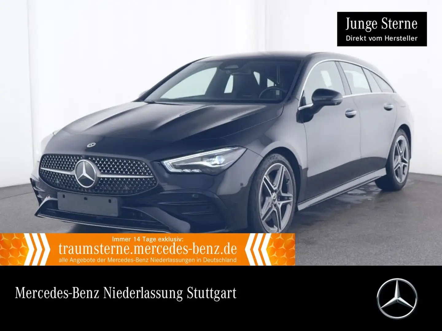 Mercedes-Benz CLA 200 AMG+360°+LED+TOTW+KEYLESS+7G Schwarz - 1