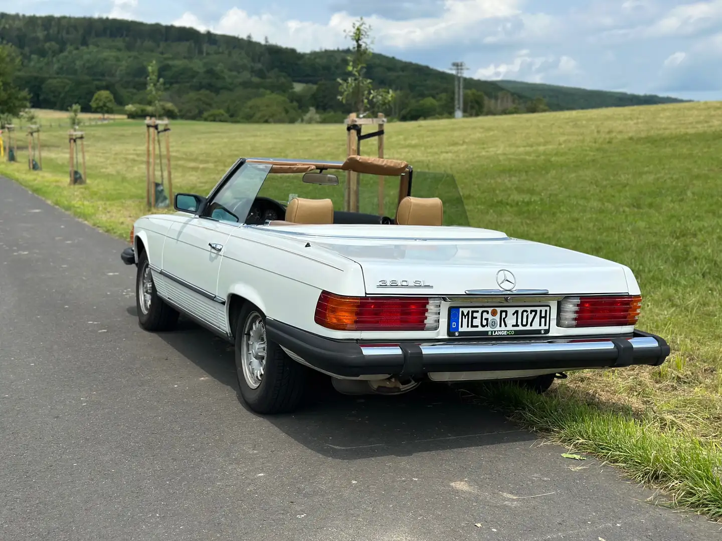 Mercedes-Benz SL 380 R 107 OLDTIMER Weiß - 2