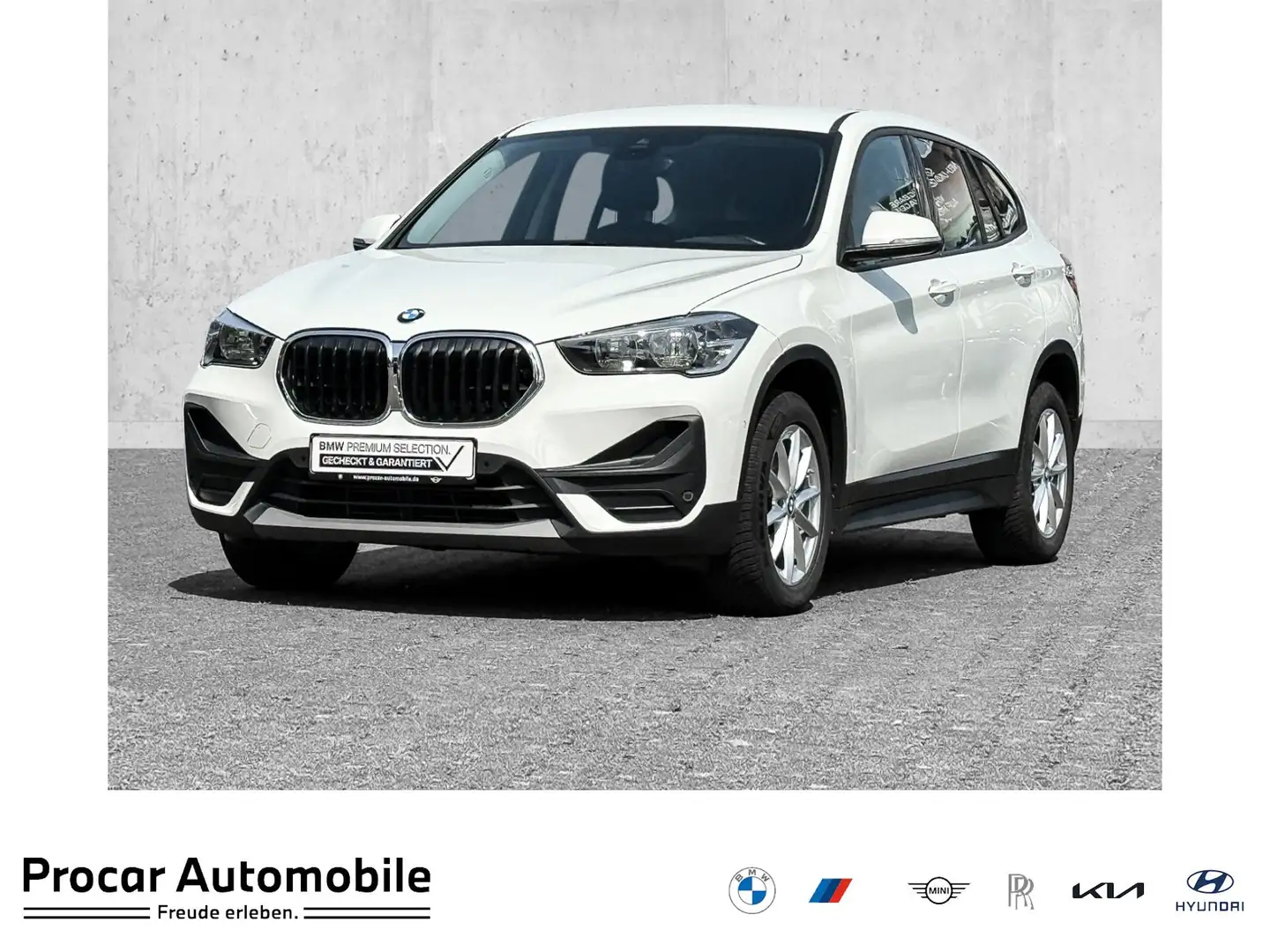 BMW X1 sDrive18d PDC+DAB+TEMPOMAT+ALU+LED Blanc - 1