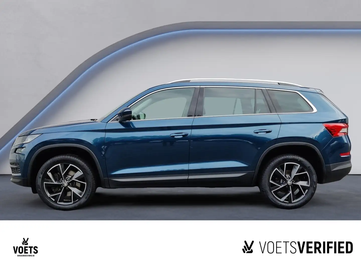Skoda Kodiaq Style 2.0 TDI DSG 4x4 LED+RearView+STANDHZG Albastru - 2
