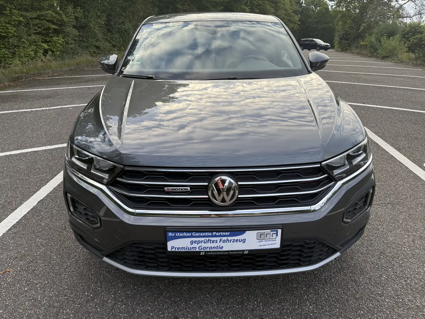 Volkswagen T-Roc Sport 4Motion  Navi  Kamera  LED  AHK  "18 Gris - 2