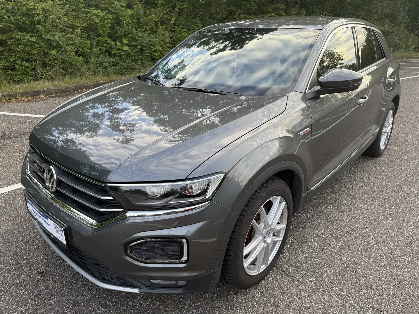 Volkswagen T-Roc Sport 4Motion  Navi  Kamera  LED  AHK  "18 Gris - 1
