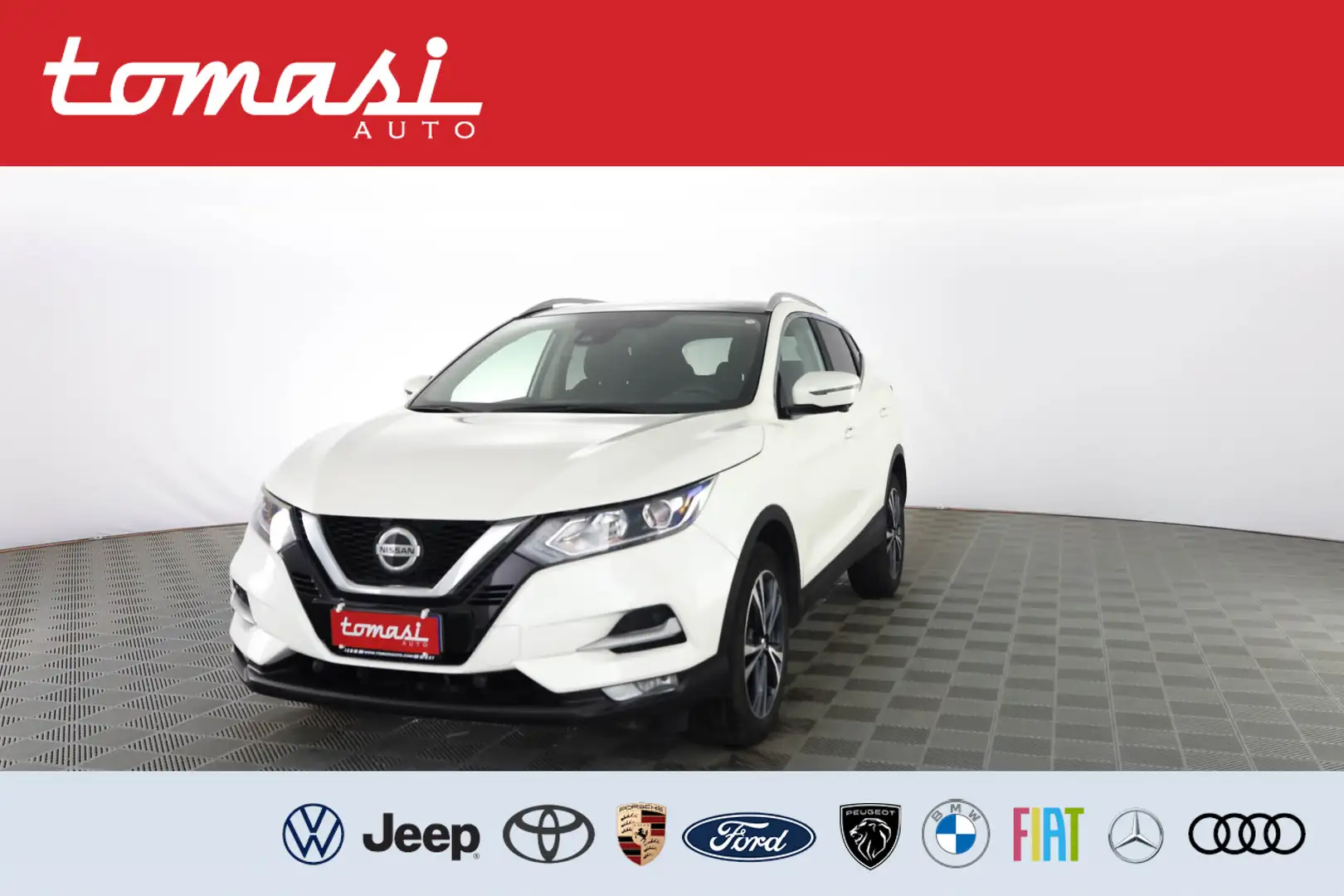 Nissan Qashqai 1.3 DIG-T 160 CV DCT N-Connecta Bianco - 1
