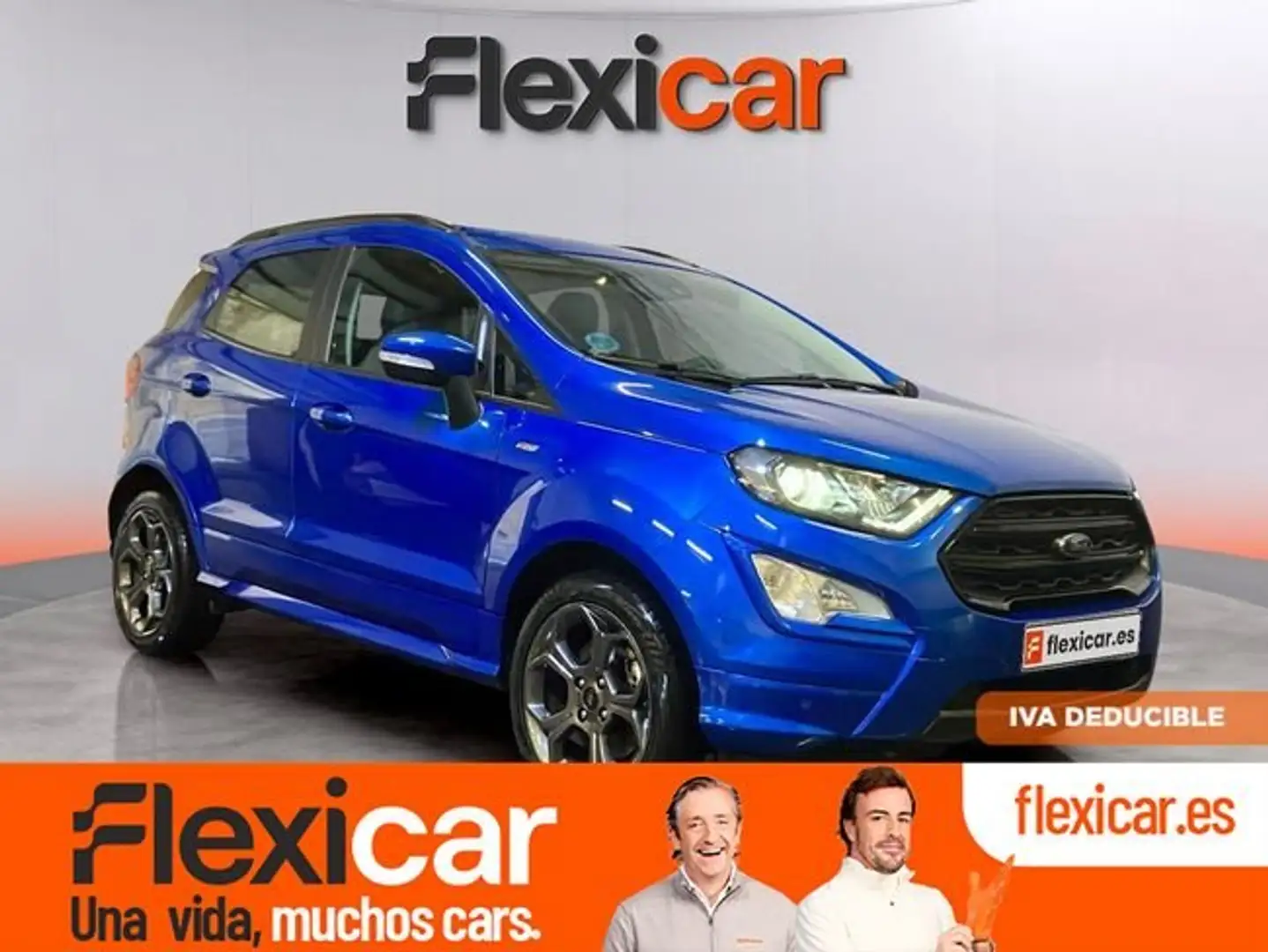 Ford EcoSport 1.0T+EcoBoost+92kW+%28125CV%29+S%26S+ST+Line Azul - 1