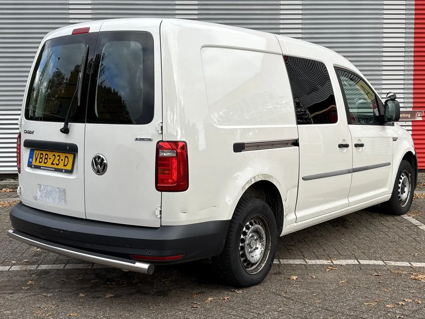 Volkswagen Caddy 1.4 TGI L2H1 EcoFuel Maxi | € 4.950,- NETTO! | Eur Wit - 2