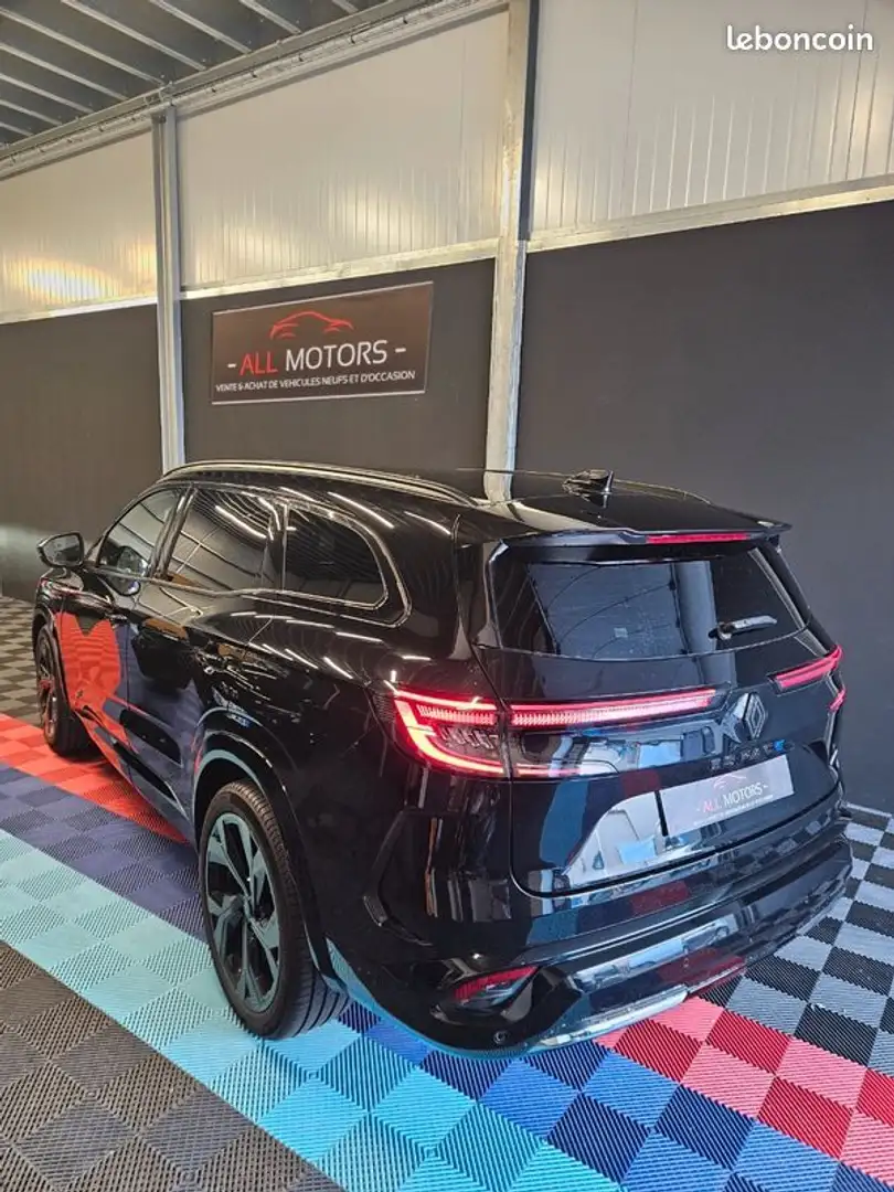 Renault Espace alpine 200ch hybride 7 places Zwart - 2