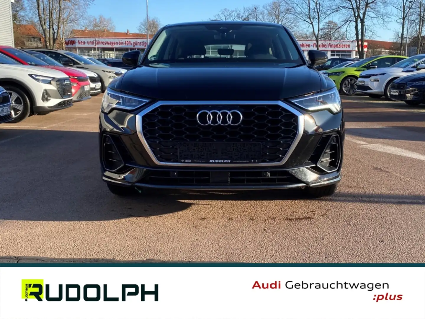 Audi Q3 Sportback 35 TDI S-tronic LED NAVI PDCv+h SHZ Schwarz - 2