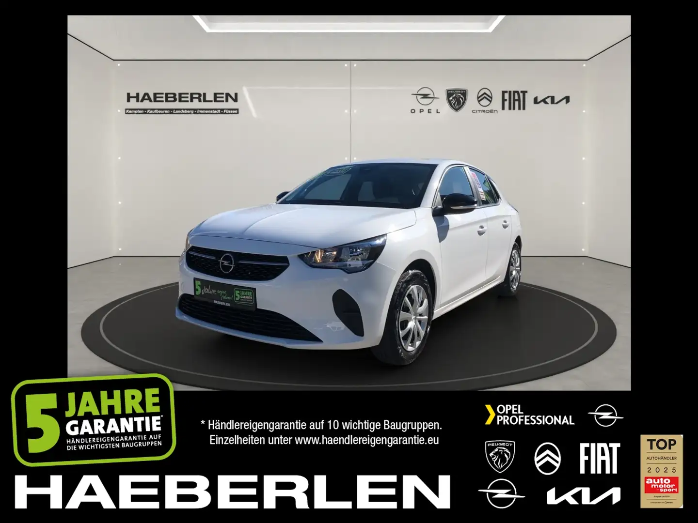 Opel Corsa F 1.2 Edition *Bluetooth*Tempomat* Blanco - 1