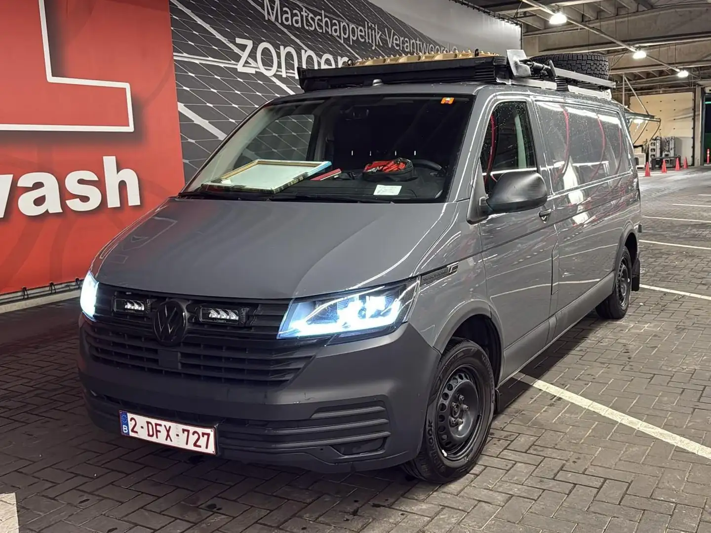 Volkswagen T6.1 Transporter Transporter T6.1 DSG Lang BTW-wagen Gris - 2