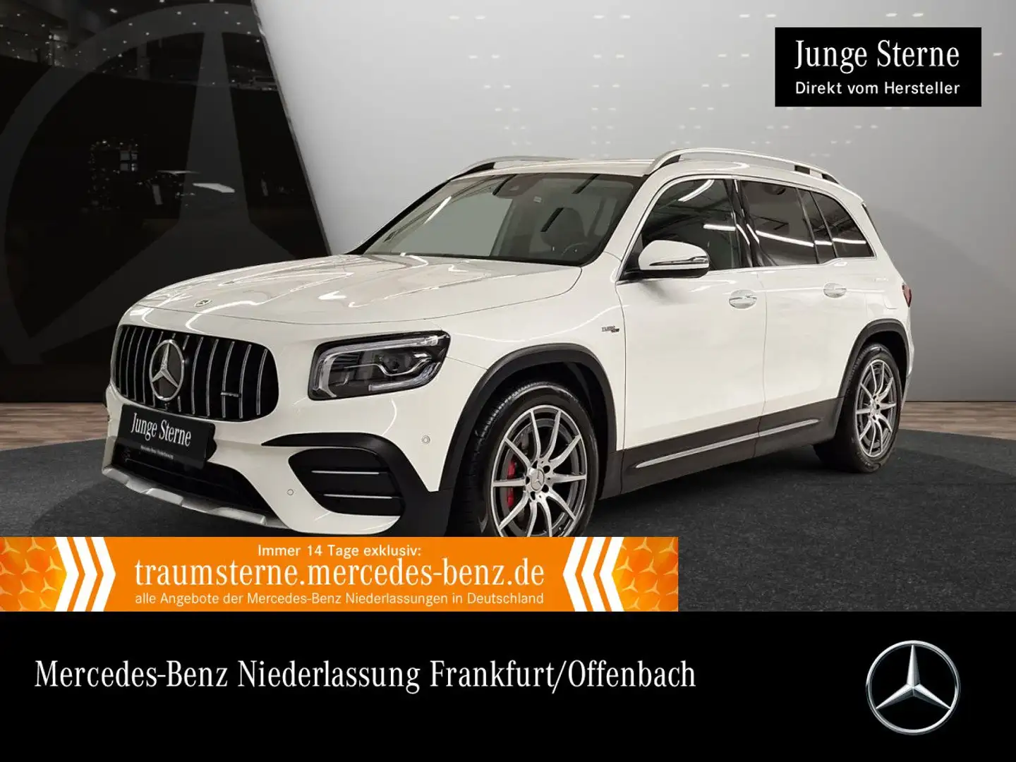 Mercedes-Benz GLB 35 AMG GLB 35 4M AMG+AHK+MULTIBEAM+KAMERA+KEYLESS+8G Blanc - 1
