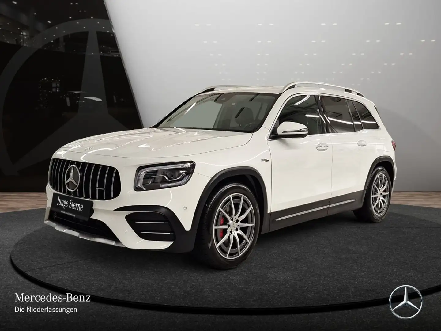 Mercedes-Benz GLB 35 AMG GLB 35 4M AMG+AHK+MULTIBEAM+KAMERA+KEYLESS+8G Blanc - 2