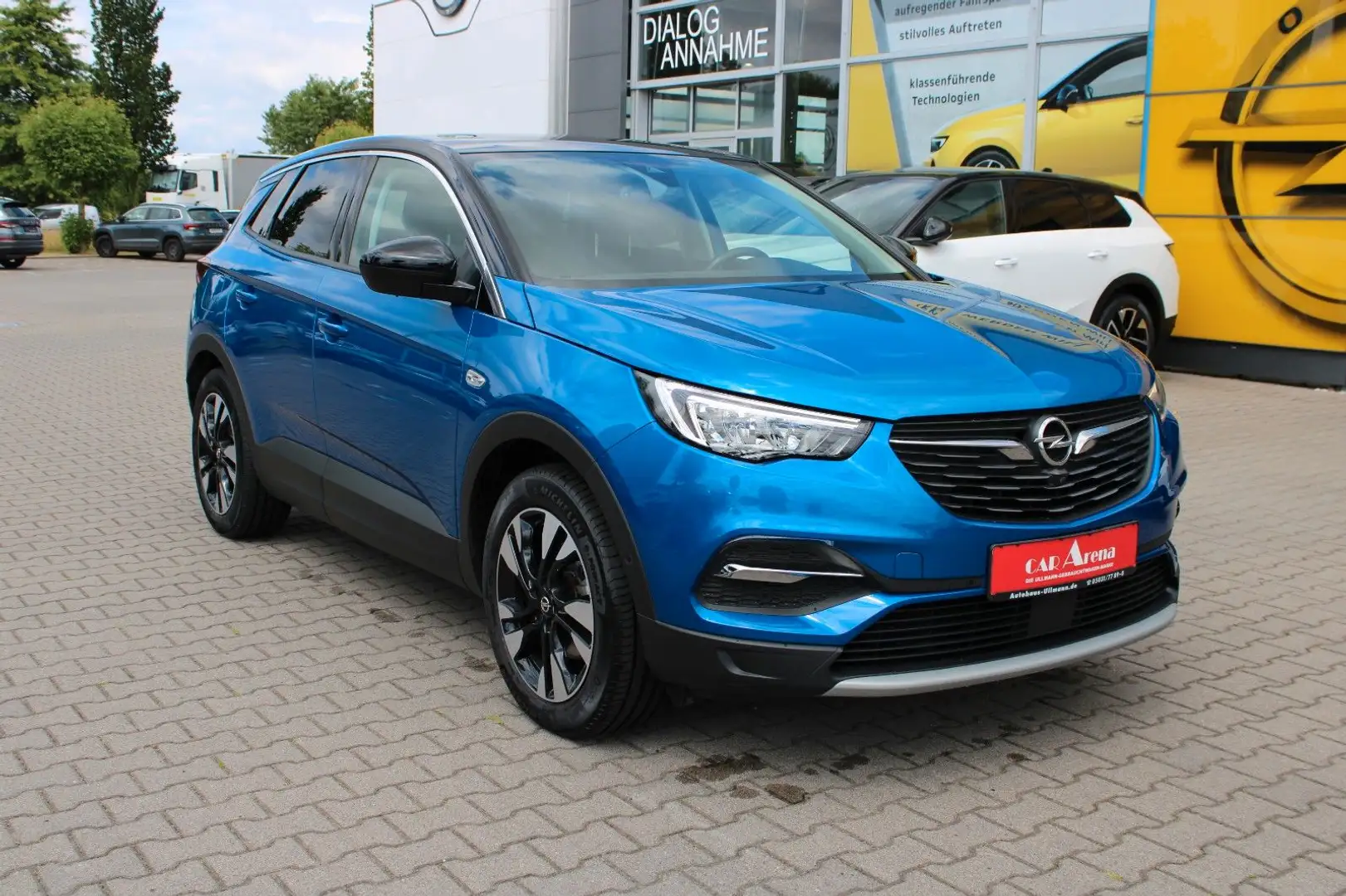 Opel Grandland X Grandland 1.2 innovation*1.Hand*Automatik*AHK* Blauw - 1