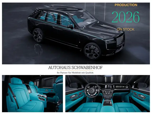 Rolls-Royce Cullinan BLACK BADGE | Produktion 2026 | 4 Seats | On Stock