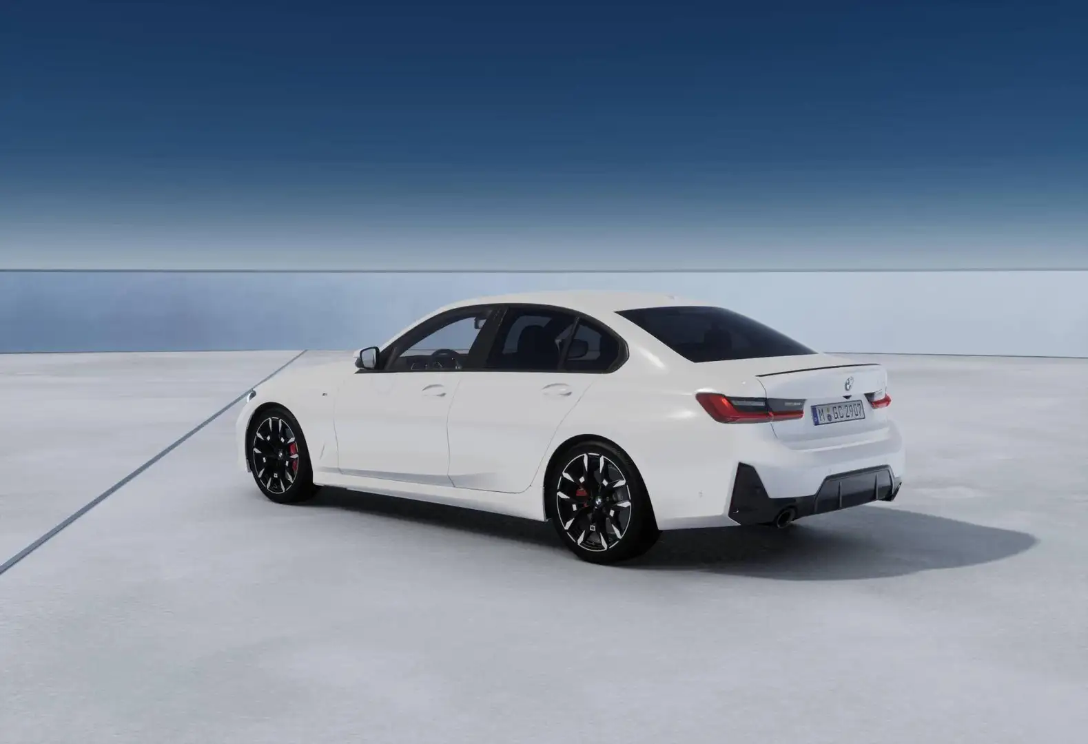 BMW 320 320d Berlina 48V MSport Pro Bianco - 2