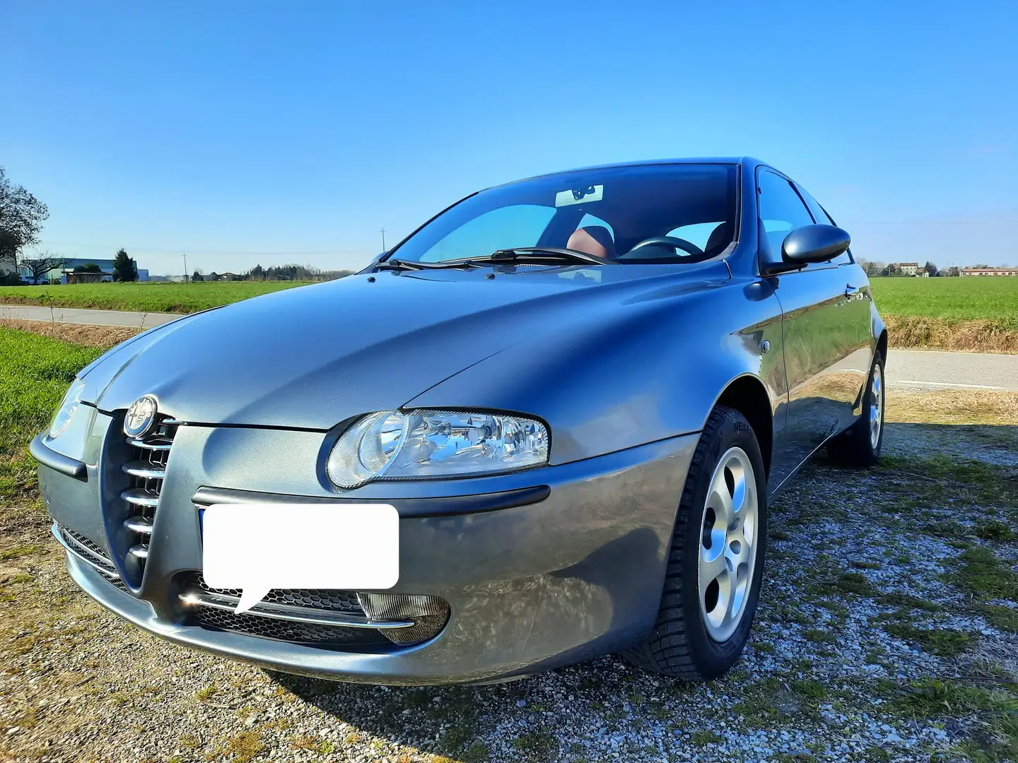 Alfa Romeo 147 147 3p 1.6 ts Distinctive 105cv Grigio - 1