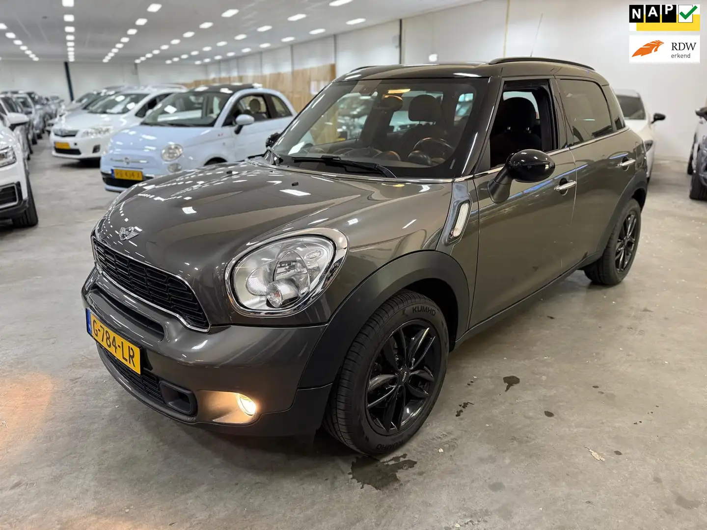 MINI Cooper S Countryman Mini 1.6 Pepper / NETTE AUTO / DEALER ONDERHOUDEN Grijs - 1