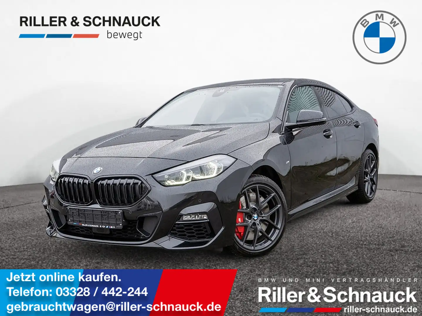 BMW 220 Gran Coupe Color Vision PANO+HUD+LEDER+H/ Schwarz - 1
