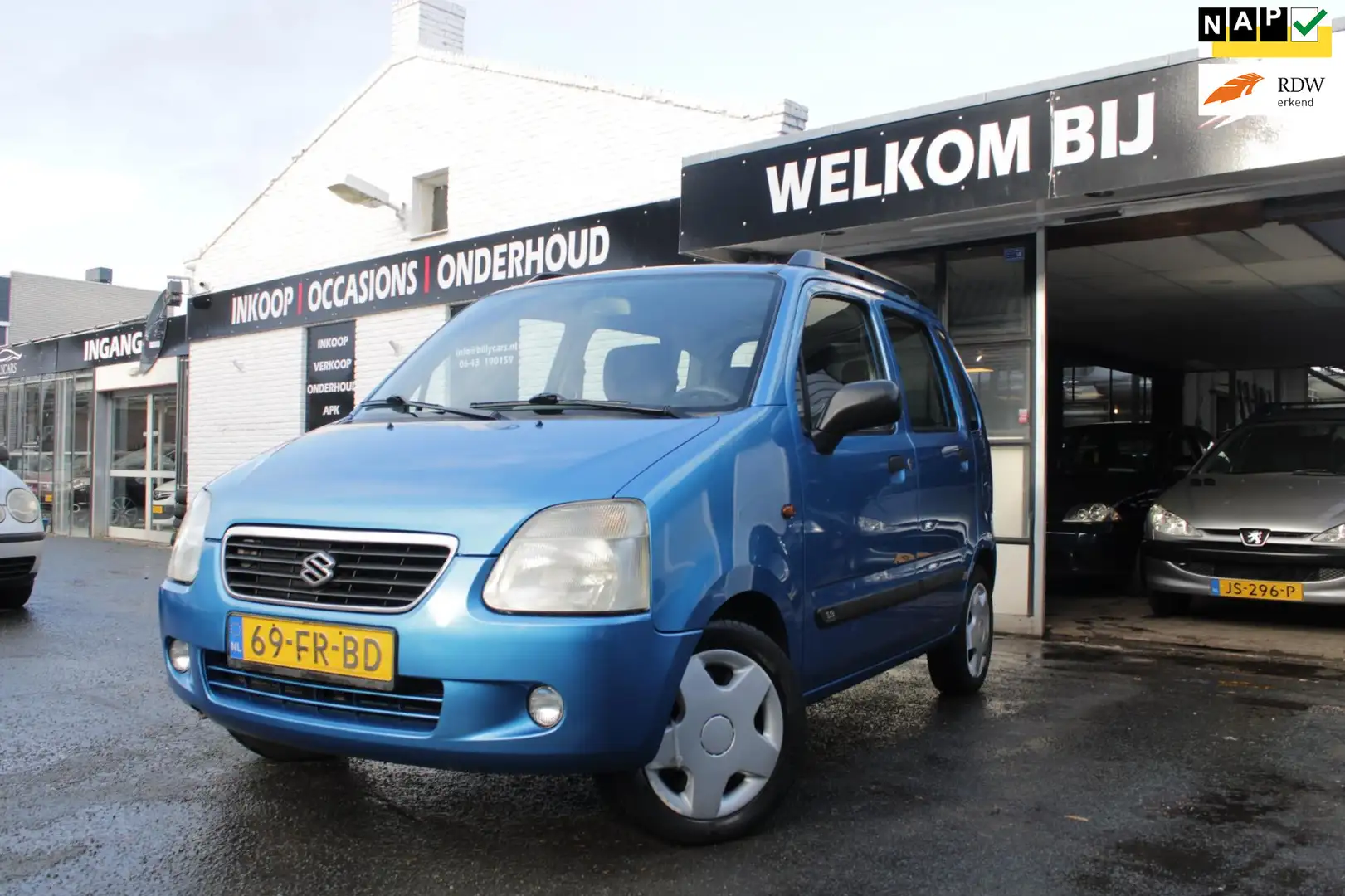 Suzuki Wagon R+ 1.3 First Edition / Airco / Elektrische ramen / Blau - 1