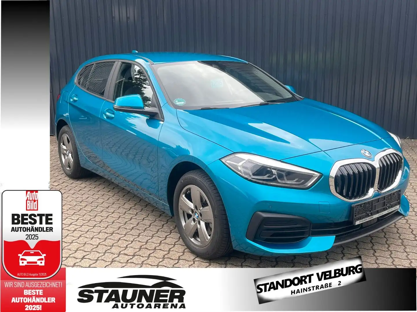 BMW 116 i 5-Türer/ Lenkradheiz/LED/Navi/Sitzheizung Blau - 1