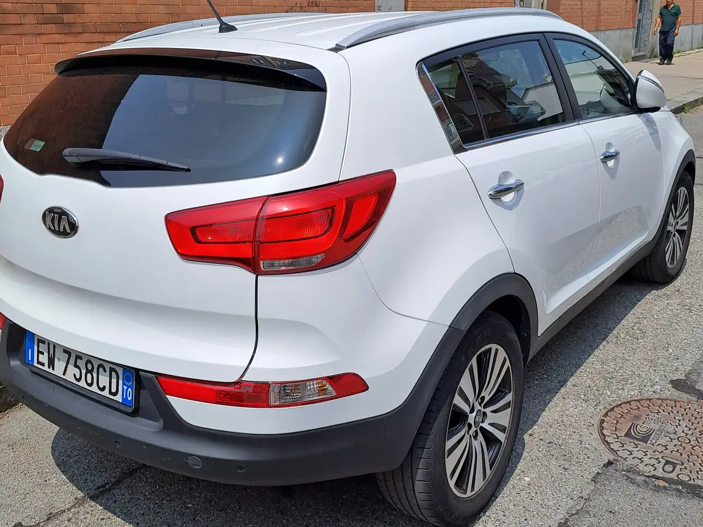 Kia Sportage Sportage III 2010 1.7 crdi Class 2wd Bianco - 1