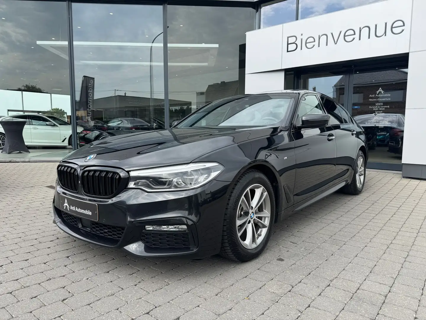 BMW 520 xDRIVE *GARANTIE*BOWERS*TOIT OUV*360°*CARPLAY* Nero - 1