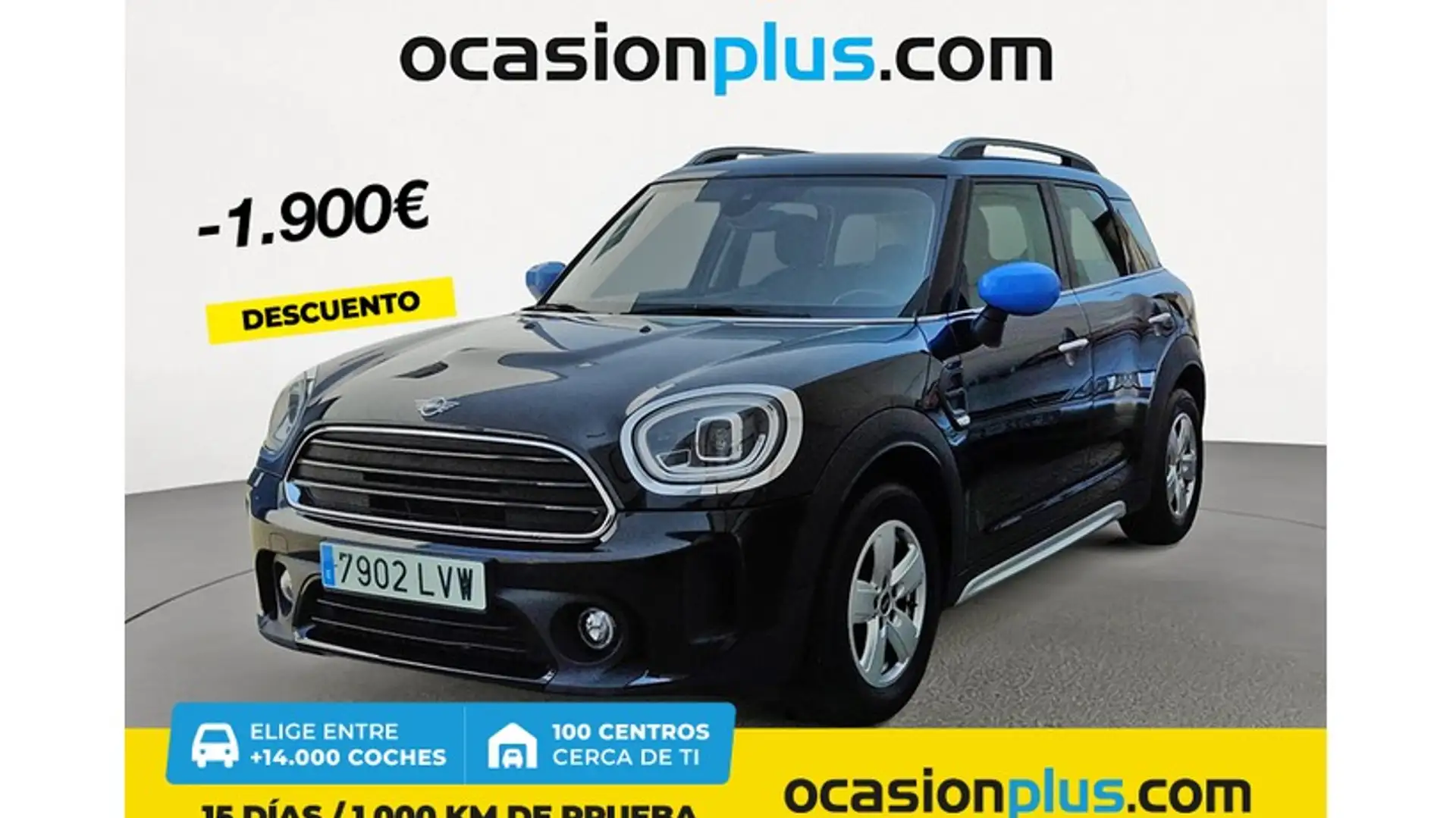 MINI Cooper Countryman D AUT. Negro - 1