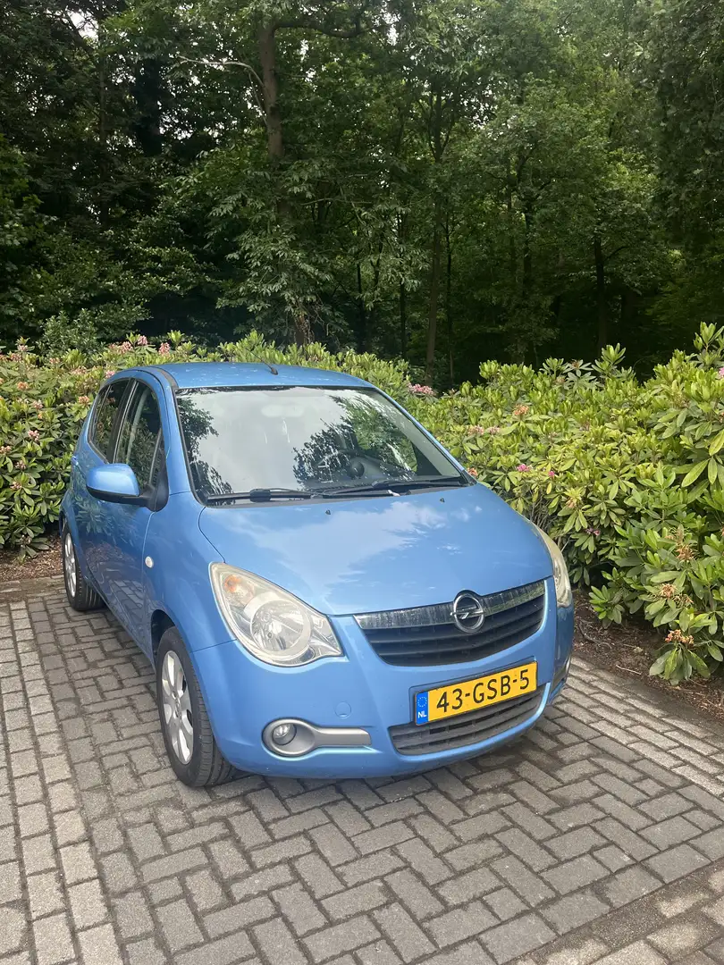 Opel Agila 1.0 Enjoy Blauw - 2