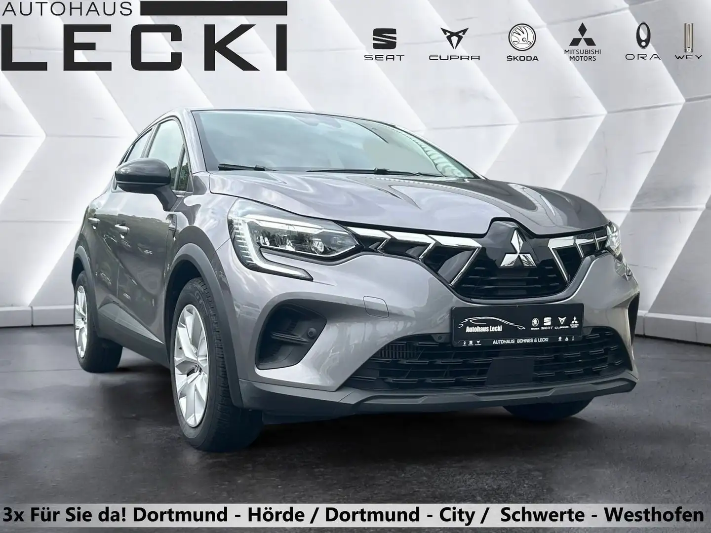 Mitsubishi ASX Basis 1.0T *SHZ*LED*CARPLAY*KAMERA*PDC*4SEASON* Grigio - 1