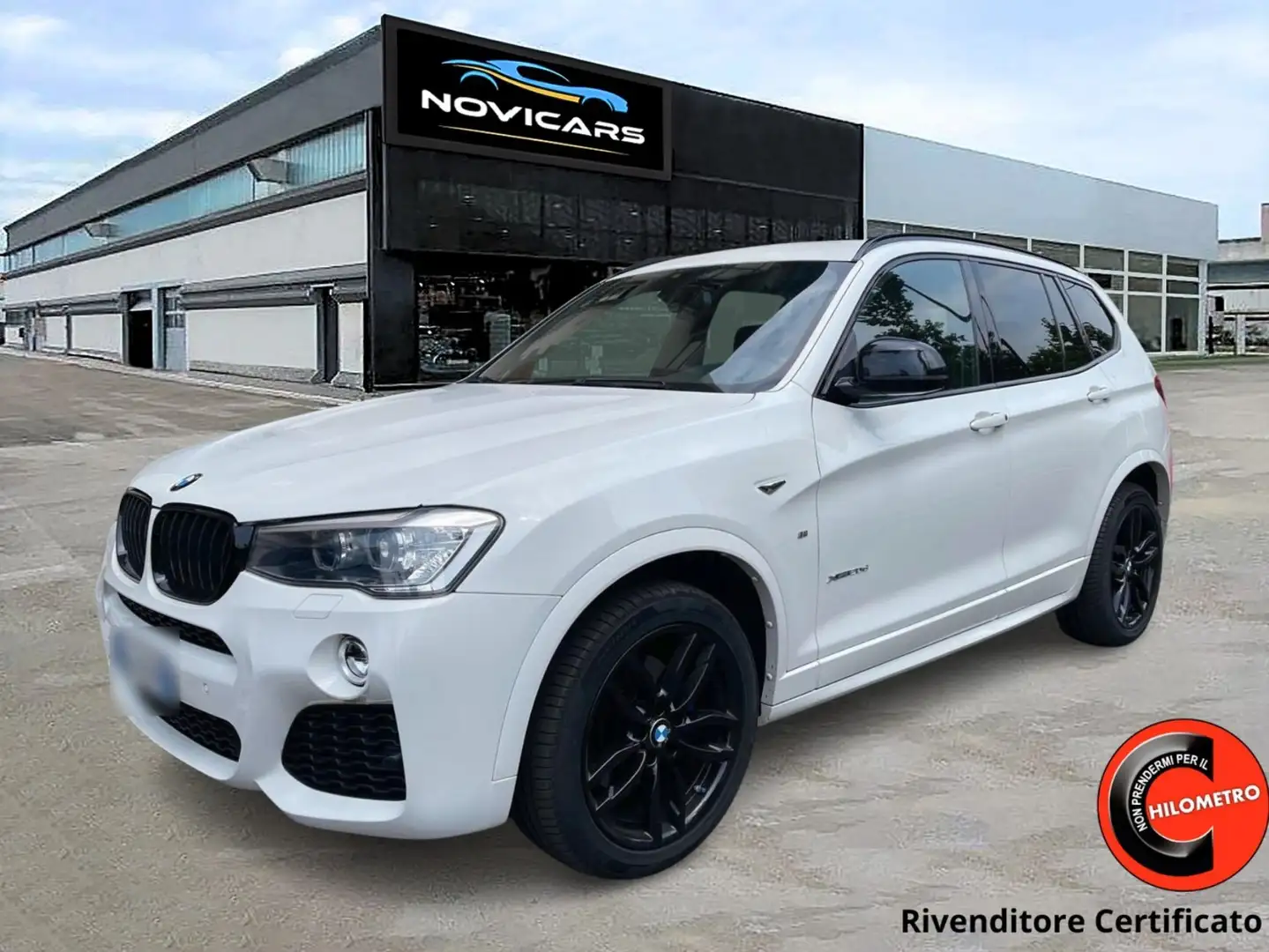 BMW X3 X3 F25 LCI 2014 xdrive20d Msport auto Biały - 1