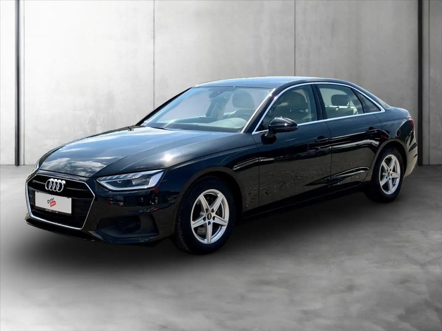 Audi A4 30 2.0 TDI LED+LEDER+NAVI+Sportp.+Virtual+LM Schwarz - 2