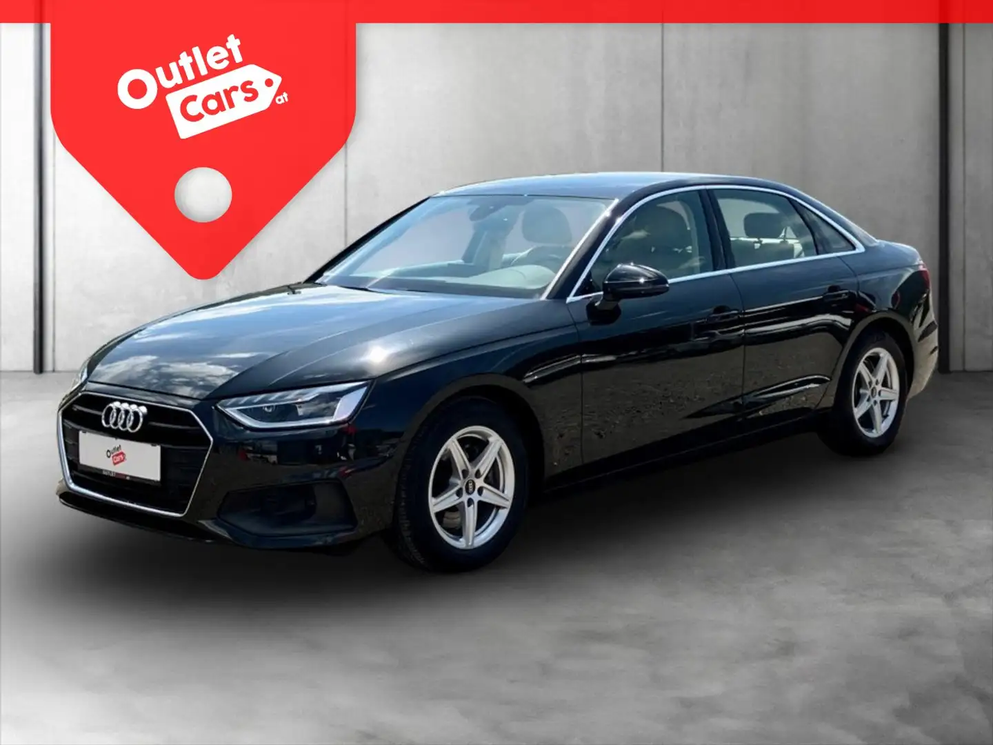 Audi A4 30 2.0 TDI LED+LEDER+NAVI+Sportp.+Virtual+LM Schwarz - 1
