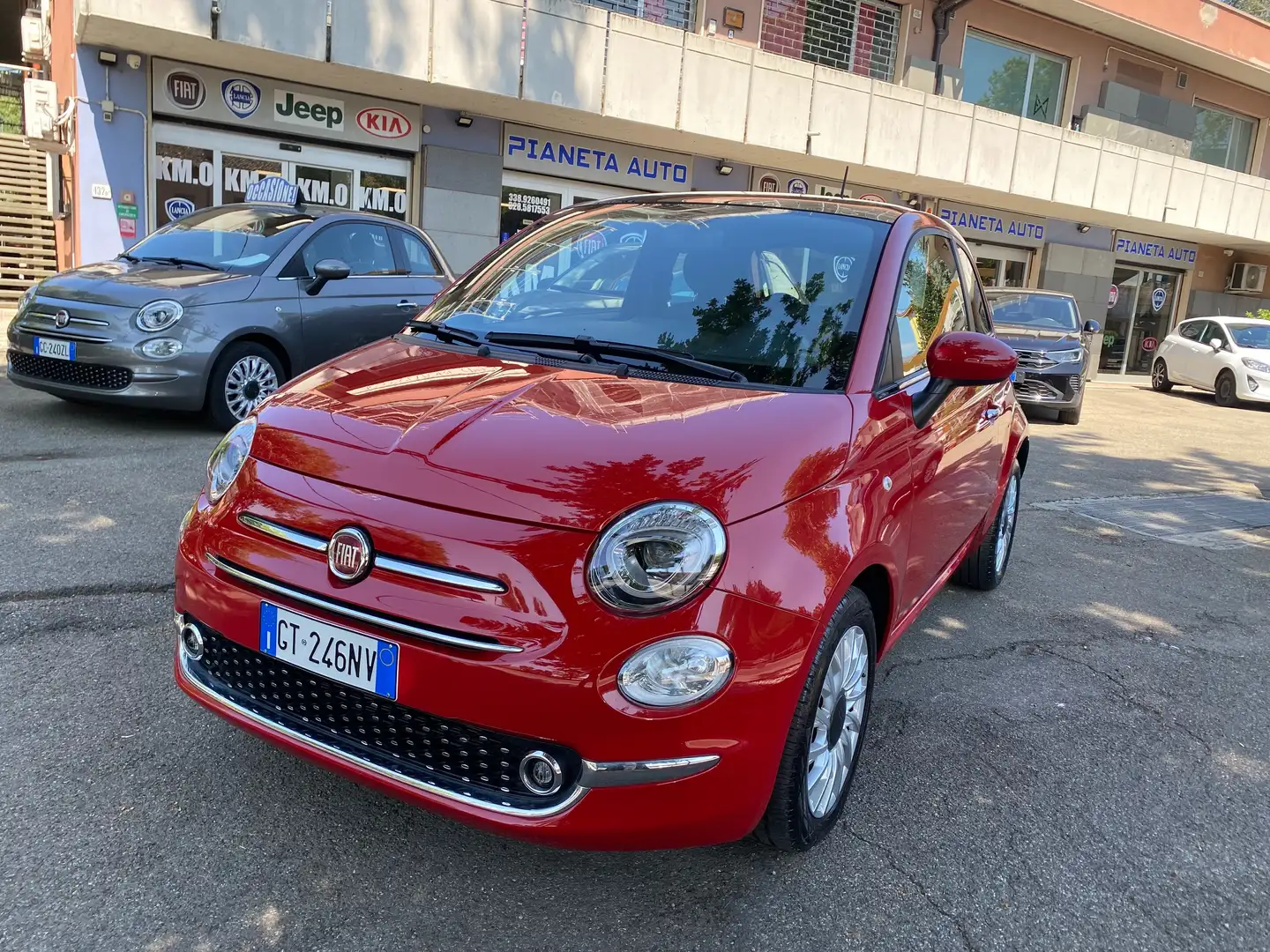 Fiat 500 500 DOLCEVITA 1.0 HYBRID 70cv - IMM. 03/2024 Rosso - 2