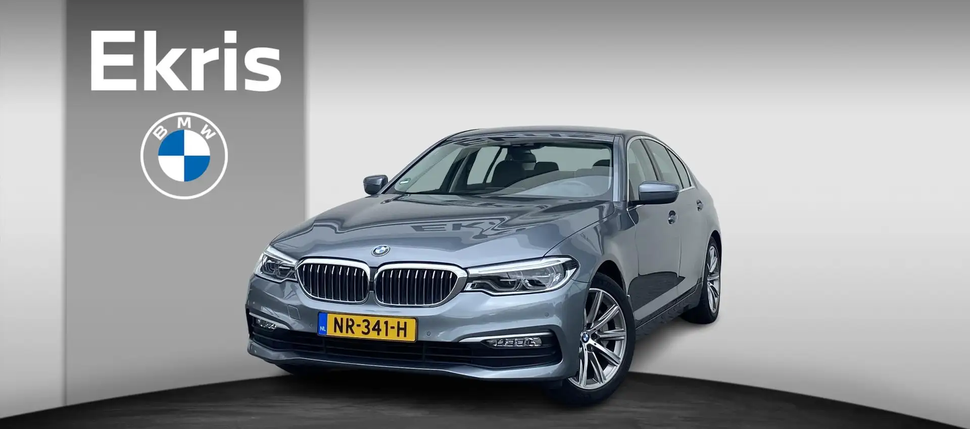 BMW 530 5-serie 530i High Executive | Comfortzetels | Trek Gris - 1