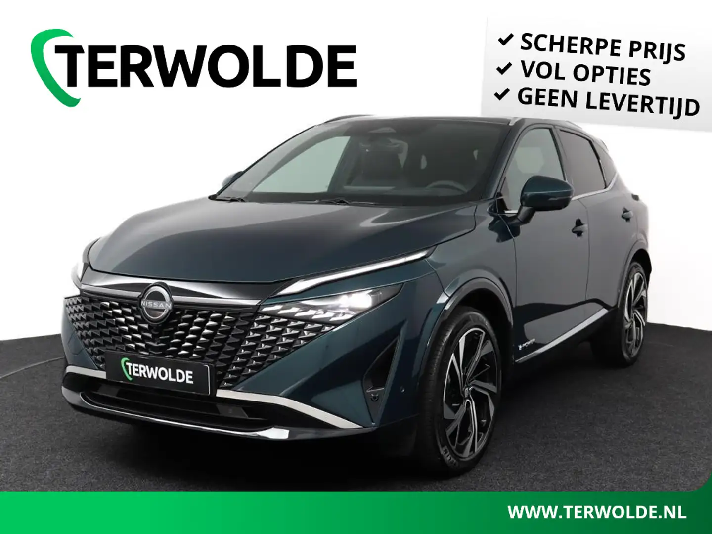Nissan Qashqai 1.5 e-Power Tekna Plus | Nieuw model + nieuwe kleu Verde - 1