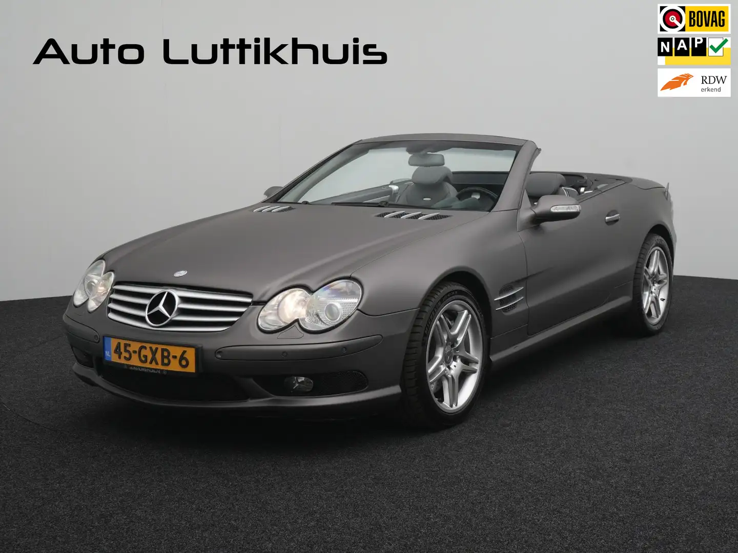 Mercedes-Benz SL 55 AMG Full Option Grijs - 1
