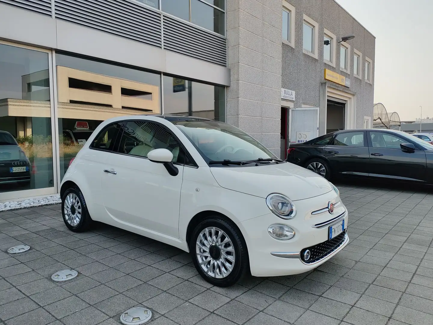 Fiat 500 1.2 Lounge 69cv Tetto Fisso Bluetooth Blanc - 2
