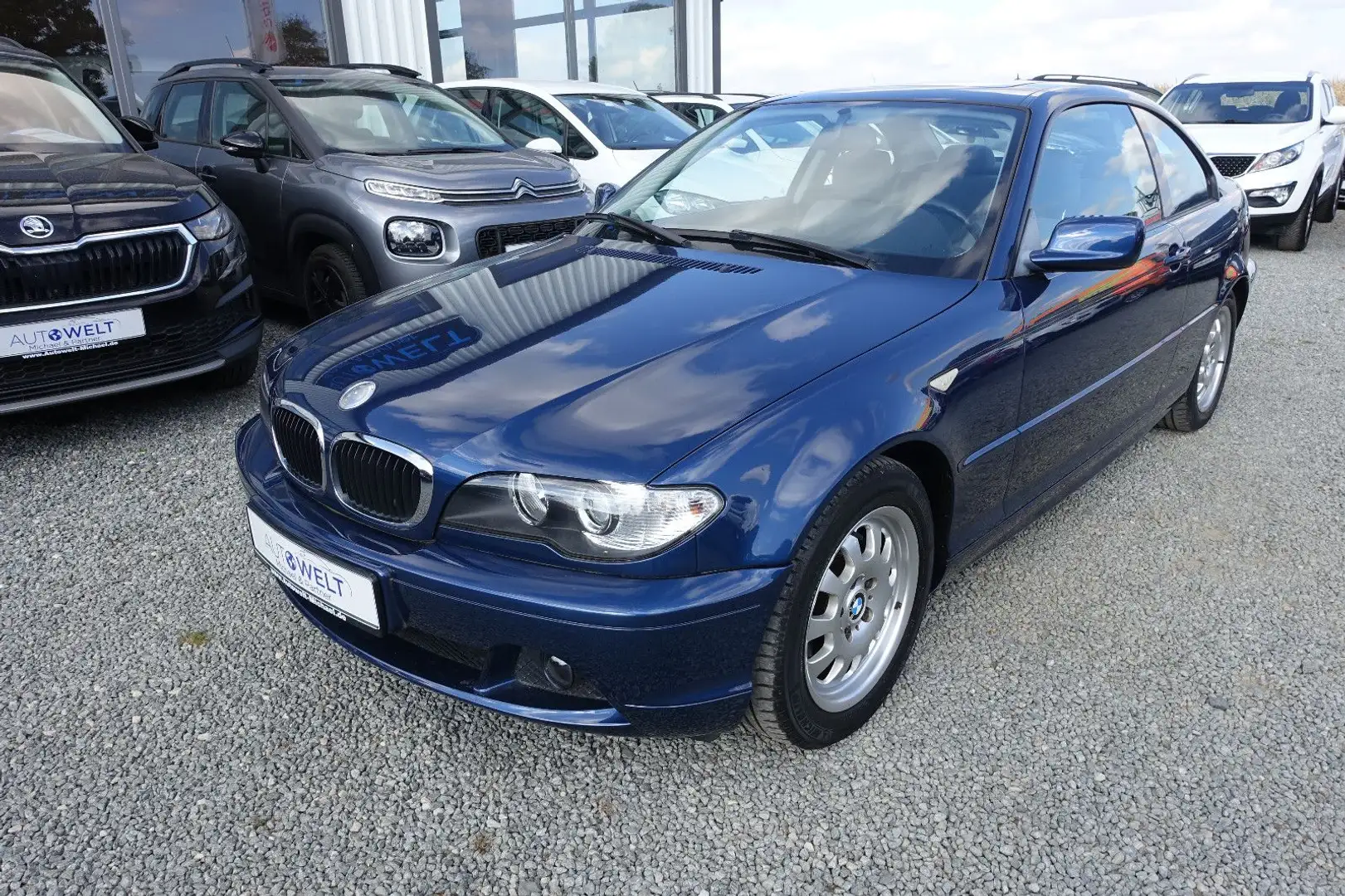 BMW 318 Ci Coupe Aut.KLIMA SD PDC 1.HAND Scheckheft Blau - 2
