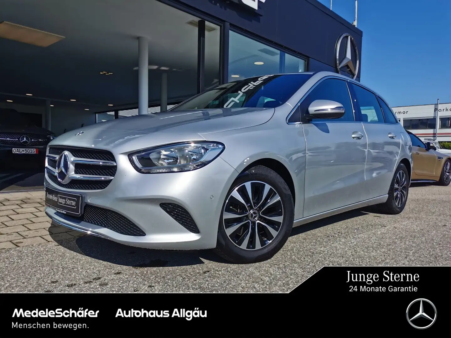 Mercedes-Benz B 180 B 180 Progressive 7G Business Park Kamera MBUX Tel Srebrny - 1