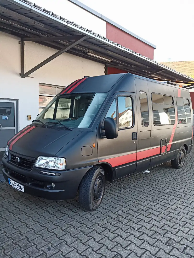 Fiat Ducato 10 230.566.1 Autm. C1A Panorama Luxus Schwarz - 1