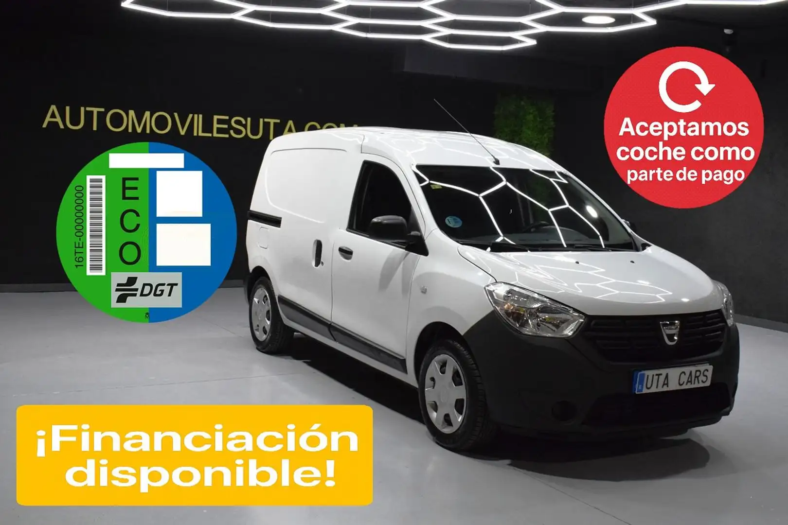 Dacia Dokker 1.6 Ambiance GLP SS 75kW Wit - 1