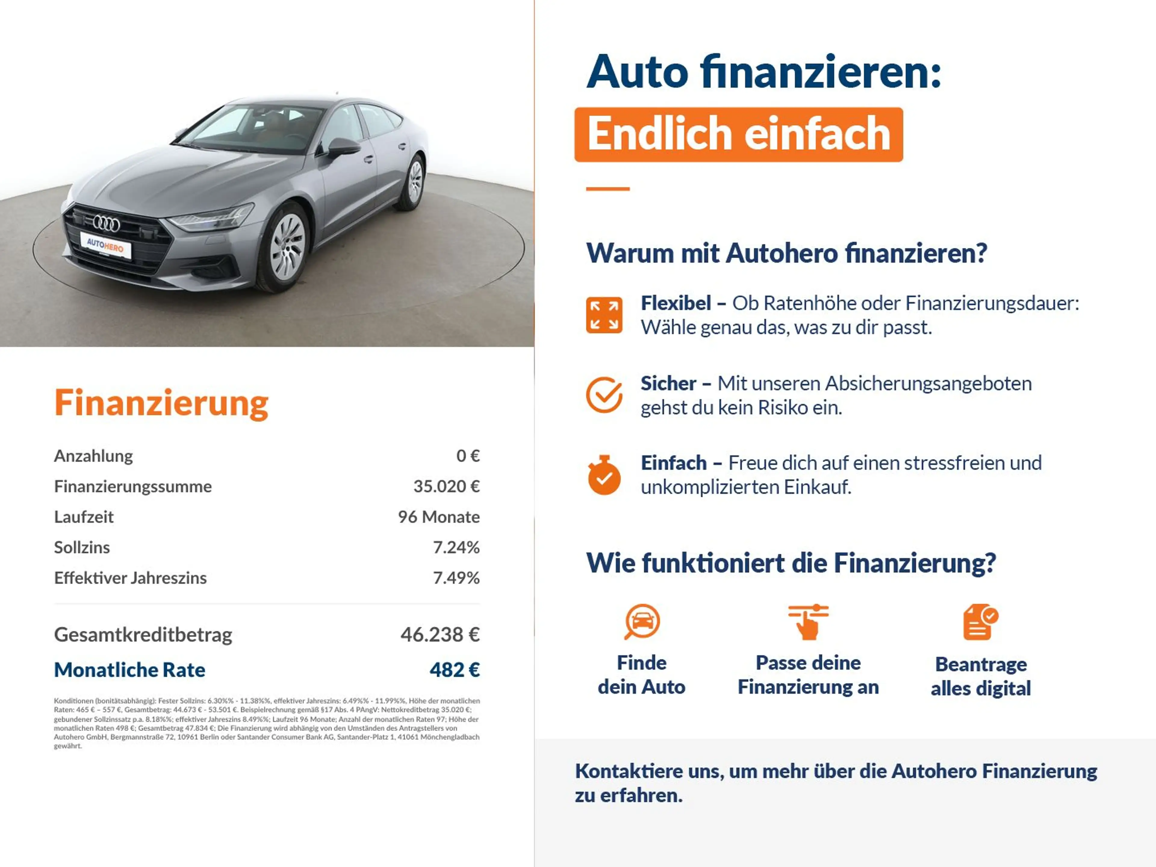 Audi A7 50 TDI Mild-Hybrid quattro Aut.*NAVI*LED*ACC* — photo 2