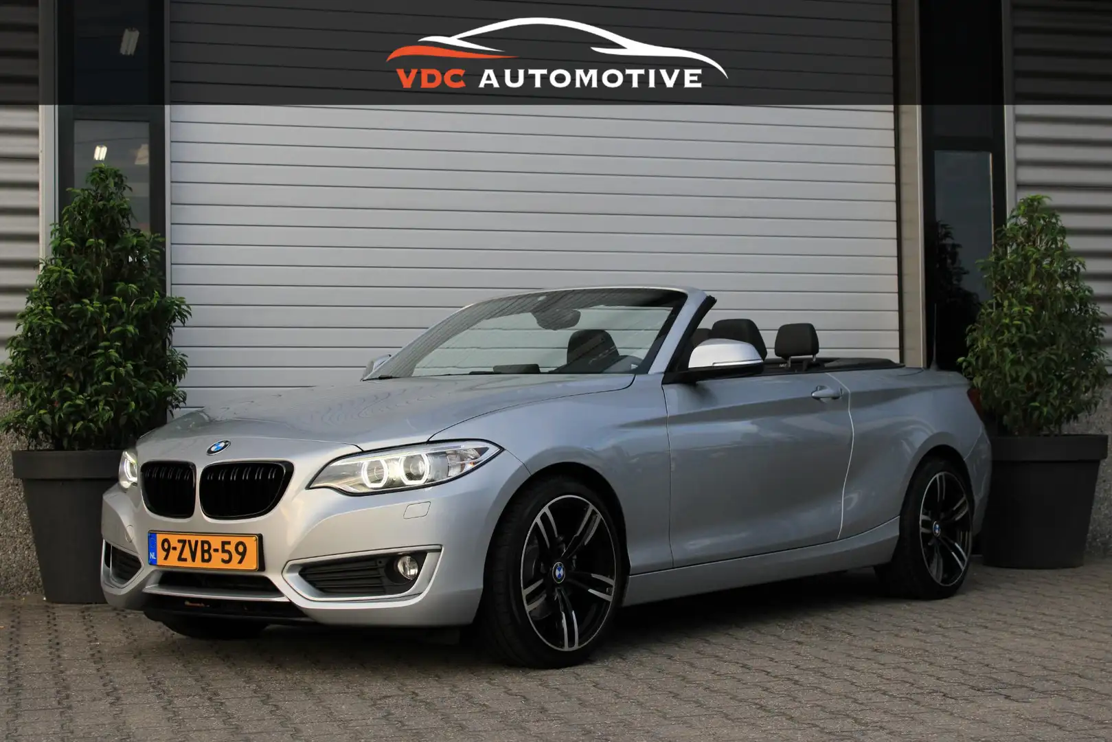 BMW 220 2-Serie Cabrio 220i Stoelverwarming | Cruisecontro Gris - 1