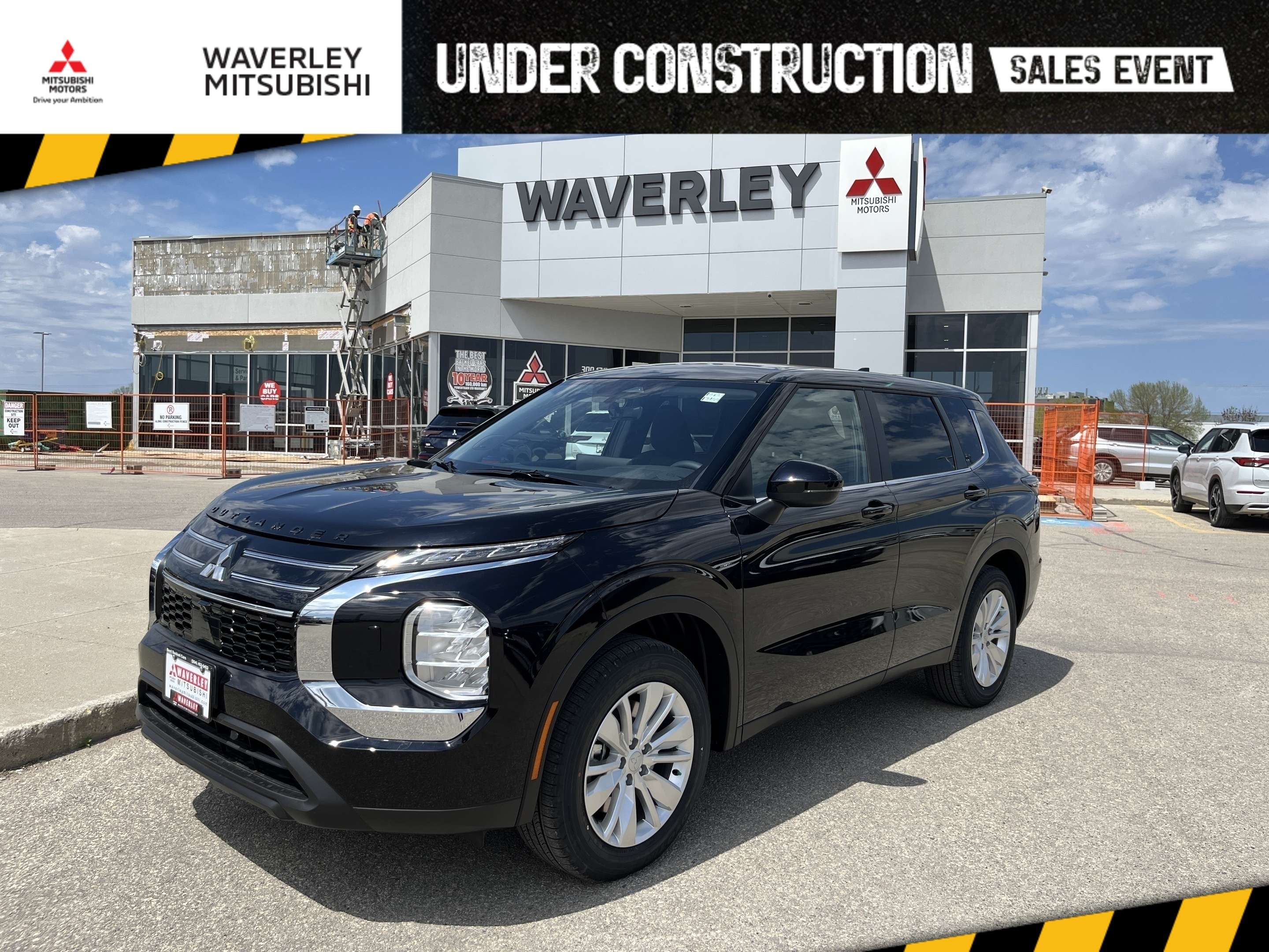 Black 2026 Mitsubishi Outlander SUV / Crossover Front-Wheel Drive Automatic