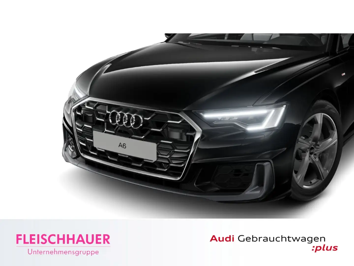 Audi A6 Avant 40 TDI quattro S line MATRIX+PANO+ACC+NAVI+R Schwarz - 1